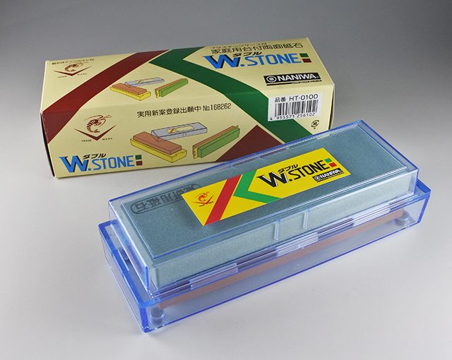 家庭用砥石はこれ１本で　Wストーン