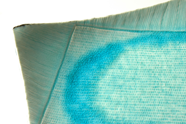 スカイブルー長角大皿