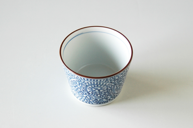 たこからくさ 美濃焼伝統工芸品協同組合 | 染付飯碗 (蛸唐草)