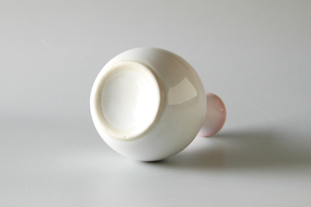 美濃焼】桜乳白 1合とっくり 径7．5cm×高さ12．2cm