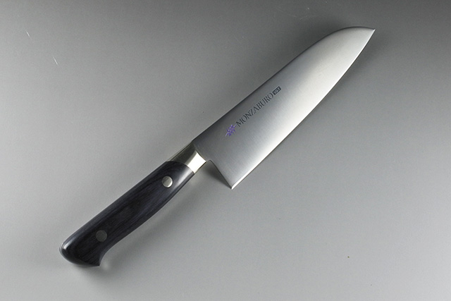 MONZABURO】VG-Tステンレス 三徳包丁180mm