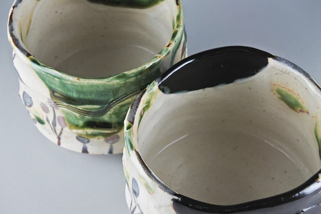 最大86％オフ！ 豊窯 Yutakagama 抹茶碗 黄緑 サイズ:直径9.6x高さ6cm 小茶碗 青楓
