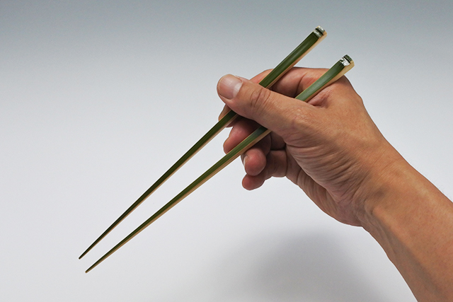日本製 天然素材 青竹細身箸 22 8cm 日本製 天然素材 青竹細身箸 22 8cm