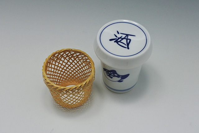 ひれ酒カップ　合羽橋