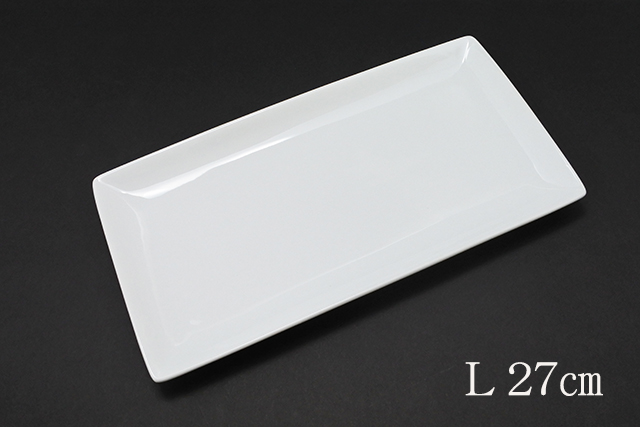 BK&Wシリーズ】W長角皿 S20cm/L27cm BK&Wシリーズ】W長角皿 S20cm/L27cm