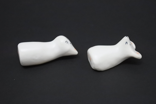 ねずみ　箸置き