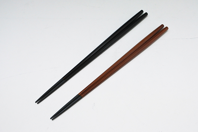 食洗機・消毒庫OK！】業務用PBT樹脂製 細身八角懐石箸 22．5cm