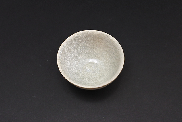 美濃焼】兵山窯 梅花皮 かいらぎ 丸茶碗 直径11．5cm×高さ