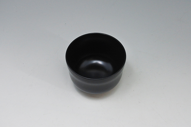 食洗機OK】PBT樹脂製 黒ひさご汁椀 直径10cm×高さ7．5cm 容量