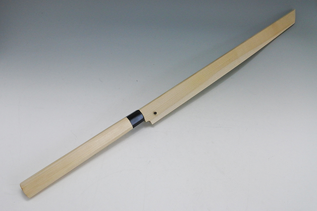 酔心まぐろ切安来鋼540mm八角水牛柄ピサ付