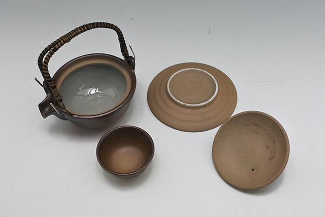 焼締鍋型土瓶蒸し（約140cc）