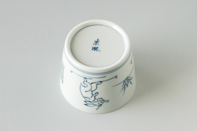 鳥獣戯画そば猪口