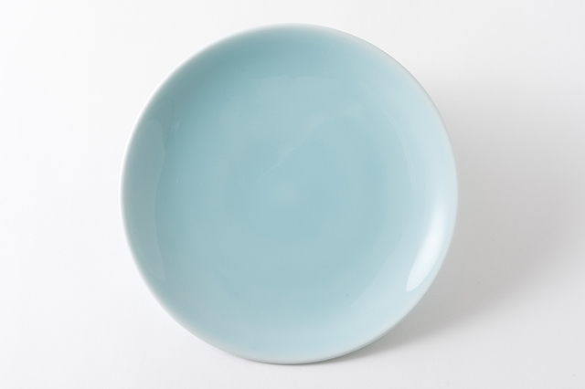 有田焼　青磁　尺2寸皿 有田焼 青磁 尺2寸皿 有田焼 青磁