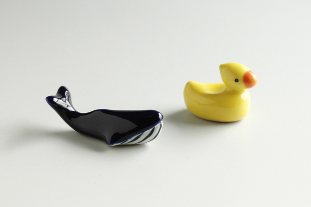 くじらアヒル箸置き