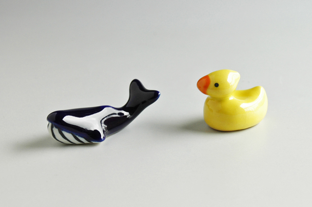 くじらアヒル箸置き