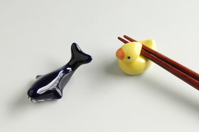 くじらアヒル箸置き