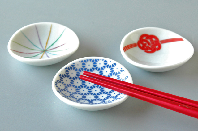 お手塩皿・箸置きに】丸豆皿 5枚入