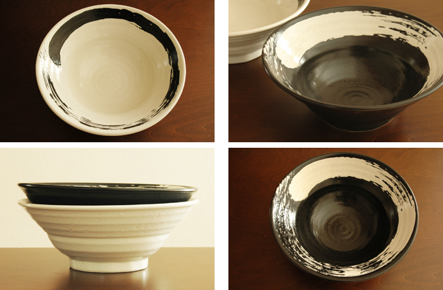 大盛りに】刷毛目25cm麺丼 8寸