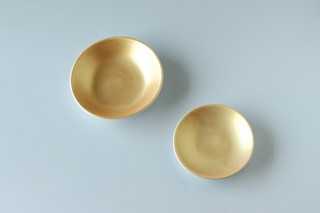 金マット小皿