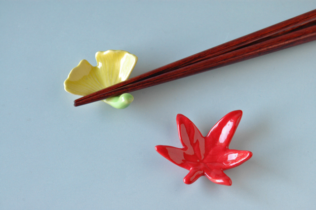 紅葉箸置き