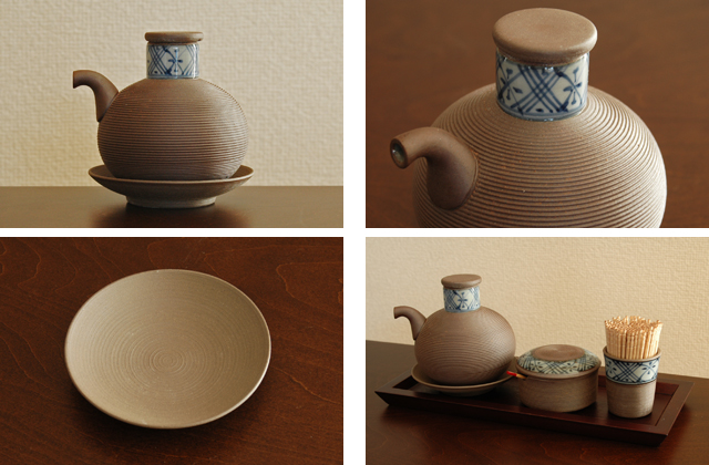 南蛮地紋しょうゆさし