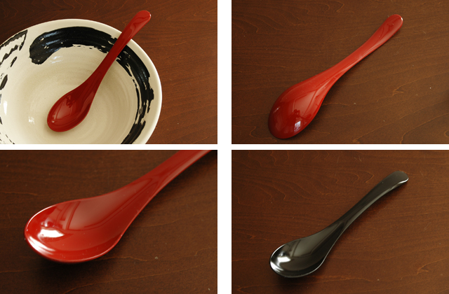 ABS樹脂製】雅レンゲ 大 赤 20cm