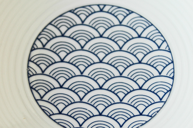 青海波小皿